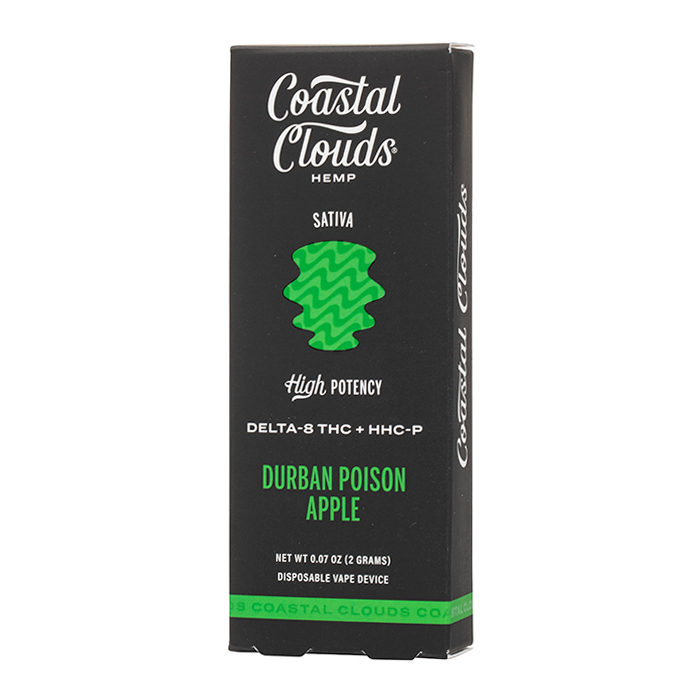 Coastal Clouds Hemp High Potency Delta-8 THC + HHC-P Vape